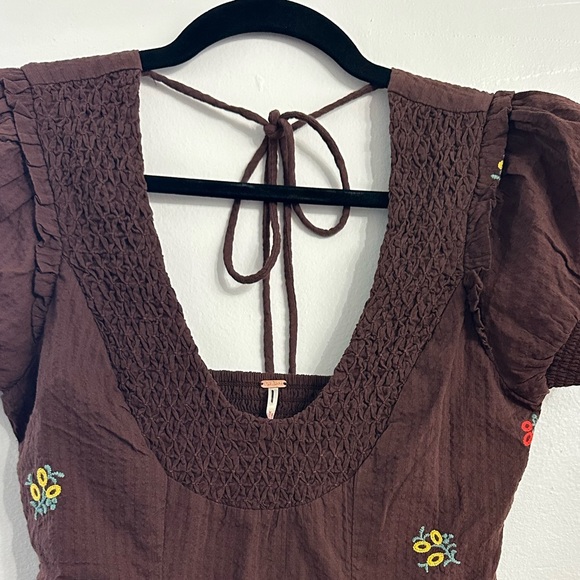 NWOT Free People Maisie Midi Dress - Picture 6 of 6